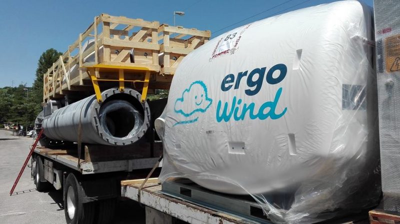 Mini eolico Ergo Wind - Carico